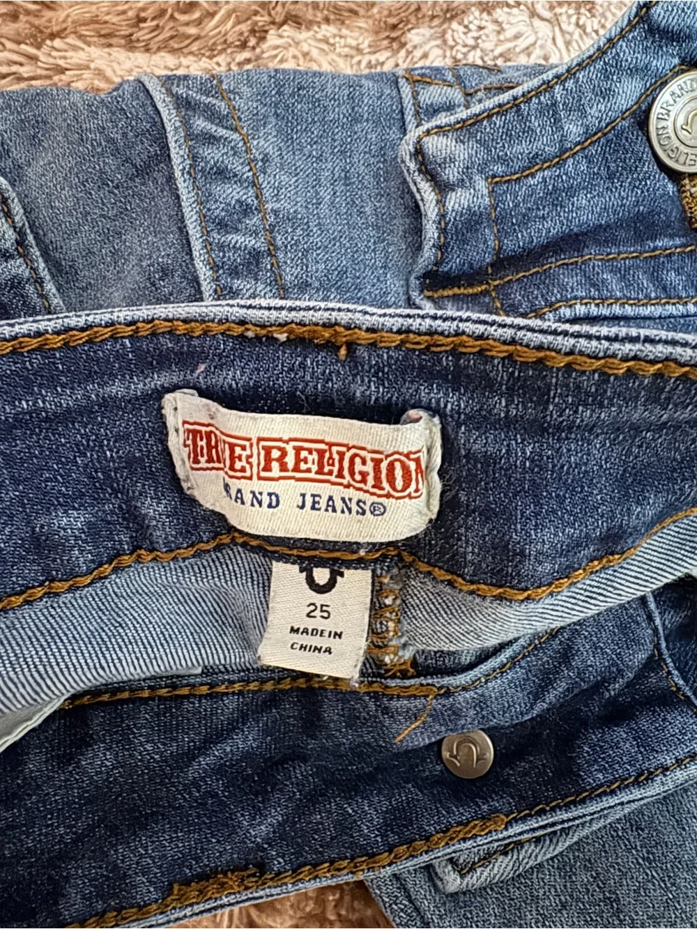Low Rise Cargo Jeans - Picture 3 of 3